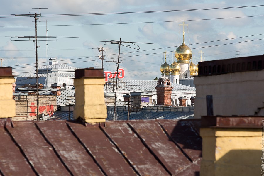 Прогулки по крыше в Санкт-Петербурге 